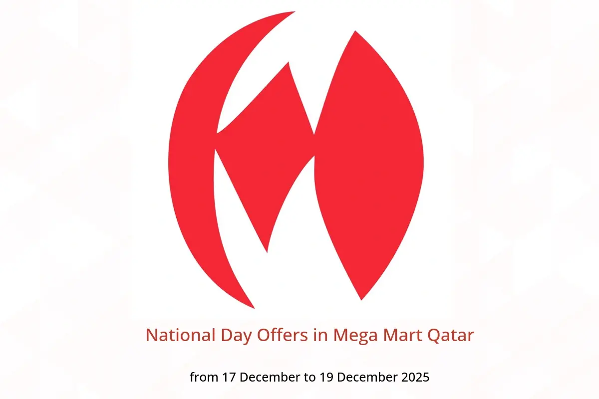 Mega Mart Qatar Offers from 17 to 19 December 2025 National Day Offers - Mega Mart - Qatar - 17 December 2025 – 19 December 2025 - Page 1