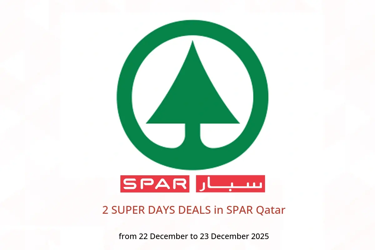 SPAR Qatar Offers from 22 to 23 December 2025 2 SUPER DAYS DEALS