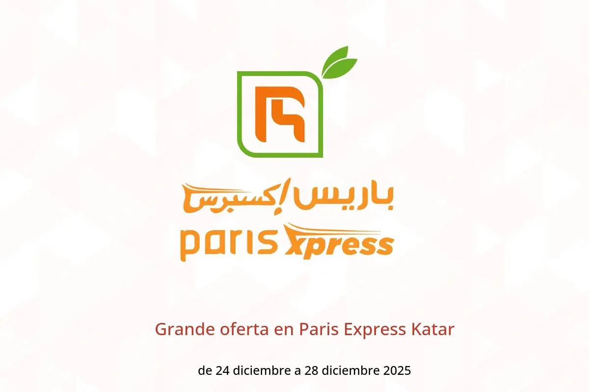 Ofertas de Paris Express Katar de 24 a 28 diciembre 2025 Grande oferta - Paris Express - Katar - 24 diciembre 2025 – 28 diciembre 2025 - Página 1