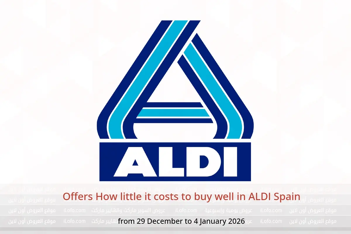 ALDI Spain Offers from 29 December to 4 January 2026 Offers How little it costs to buy well - ALDI - Spain - 29 December 2025 – 4 January 2026 - Page 1