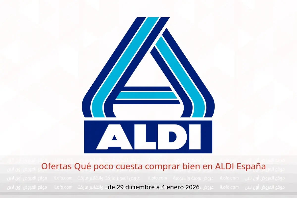Ofertas de ALDI España de 29 diciembre a 4 enero 2026 Ofertas Qué poco cuesta comprar bien - ALDI - España - 29 diciembre 2025 – 4 enero 2026 - Página 1