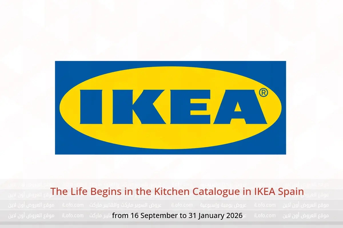 IKEA Spain Offers from 16 September to 31 January 2026 The Life Begins in the Kitchen Catalogue - IKEA - Spain - 16 September 2025 – 31 January 2026 - Page 1