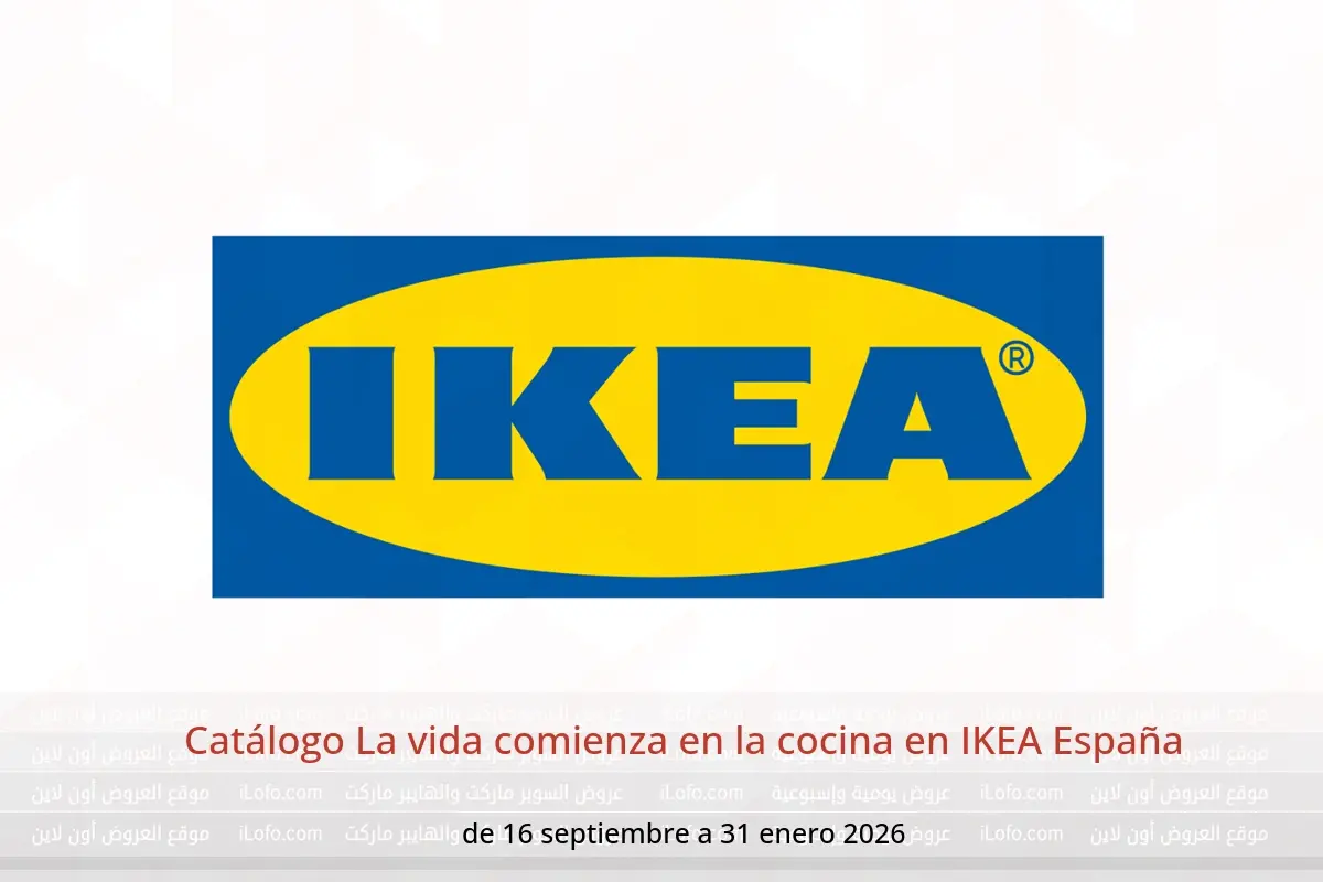 Ofertas de IKEA España de 16 septiembre a 31 enero 2026 Catálogo La vida comienza en la cocina - IKEA - España - 16 septiembre 2025 – 31 enero 2026 - Página 1