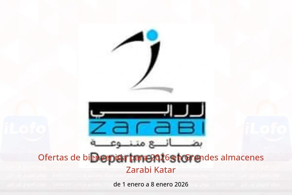 Ofertas de Grandes almacenes Zarabi Katar de 1 a 8 enero 2026 Ofertas de bienvenida para 2026 - Grandes almacenes Zarabi - Katar - 1 enero 2026 – 8 enero 2026 - Página 1