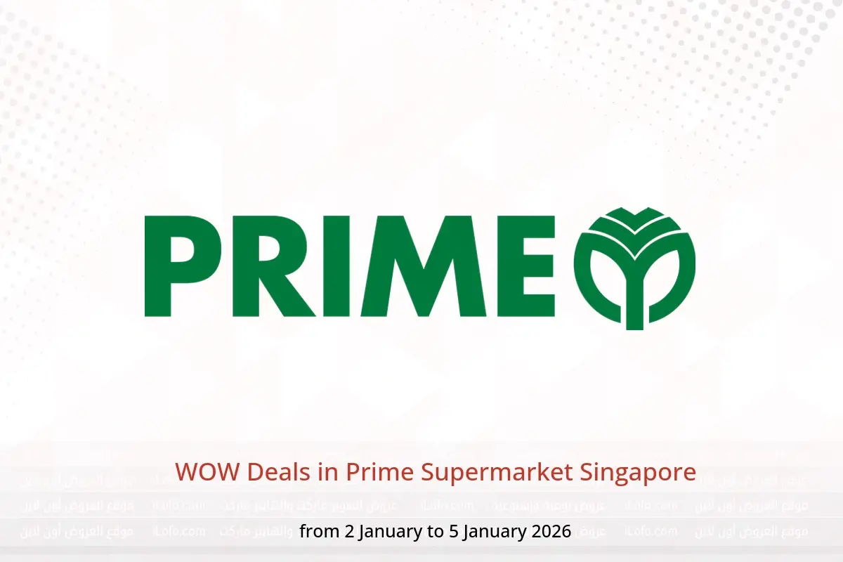Prime Supermarket Singapore Offers from 2 to 5 January 2026 WOW Deals - Prime Supermarket - Singapore - 2 January 2026 – 5 January 2026 - Page 1