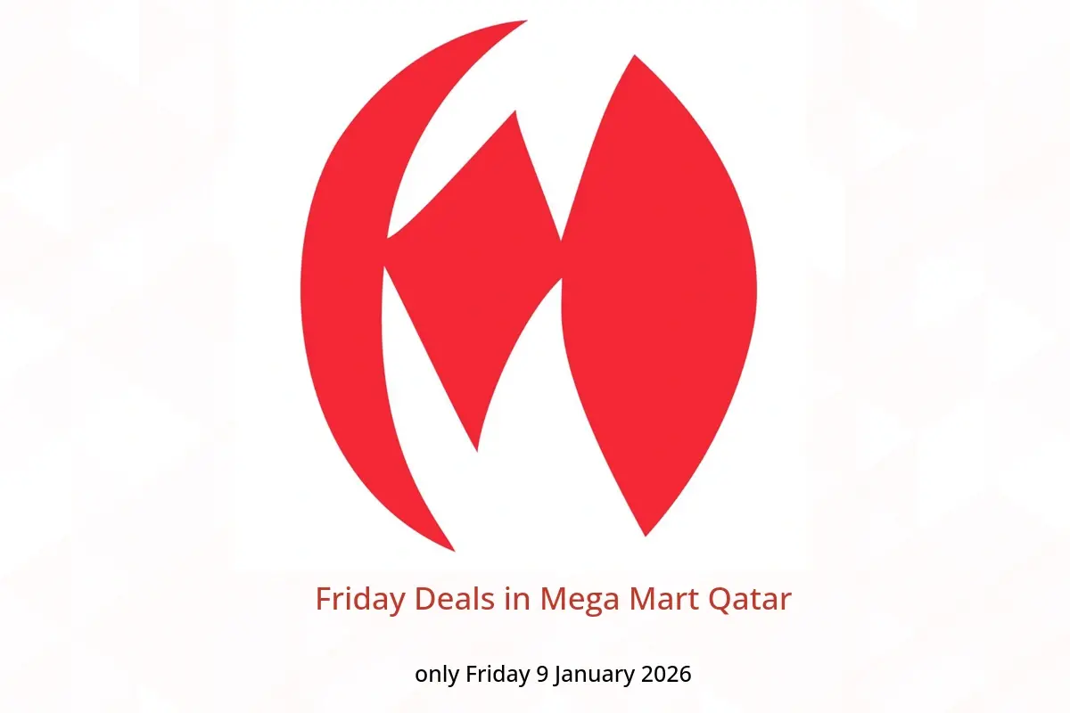 Mega Mart Qatar Offers Friday 9 January Friday Deals - Mega Mart - Qatar - 9 January 2026 – 9 January 2026 - Page 1