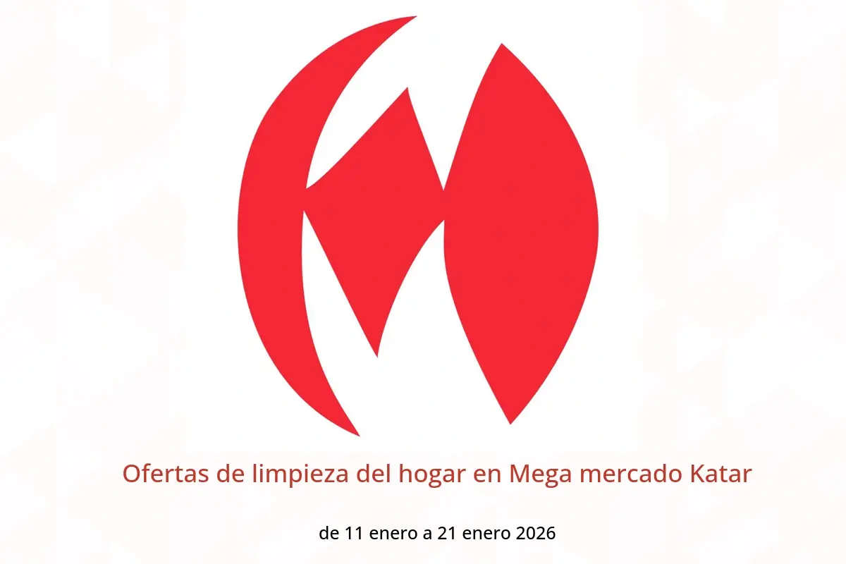 Ofertas de Mega mercado Katar de 11 a 21 enero 2026 Ofertas de limpieza del hogar - Mega mercado - Katar - 11 enero 2026 – 21 enero 2026 - Página 1