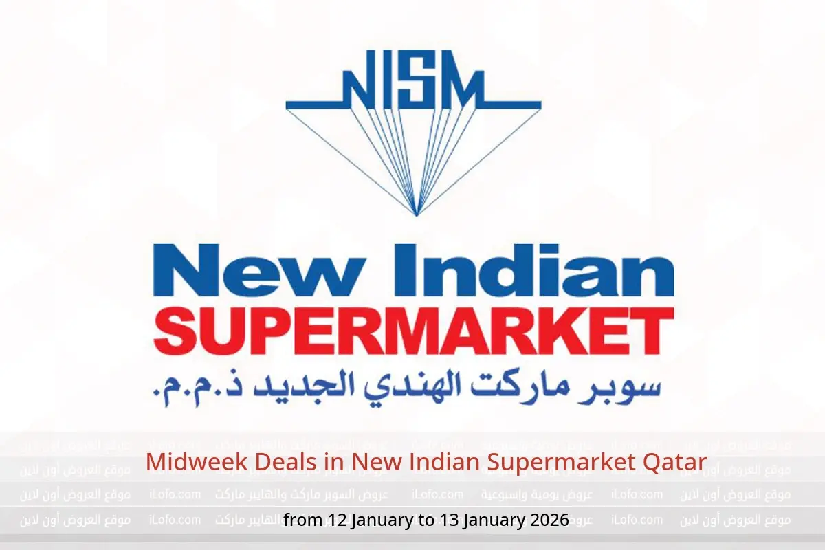 New Indian Supermarket Qatar Offers from 12 to 13 January 2026 Midweek Deals - New Indian Supermarket - Qatar - 12 January 2026 – 13 January 2026 - Page 1