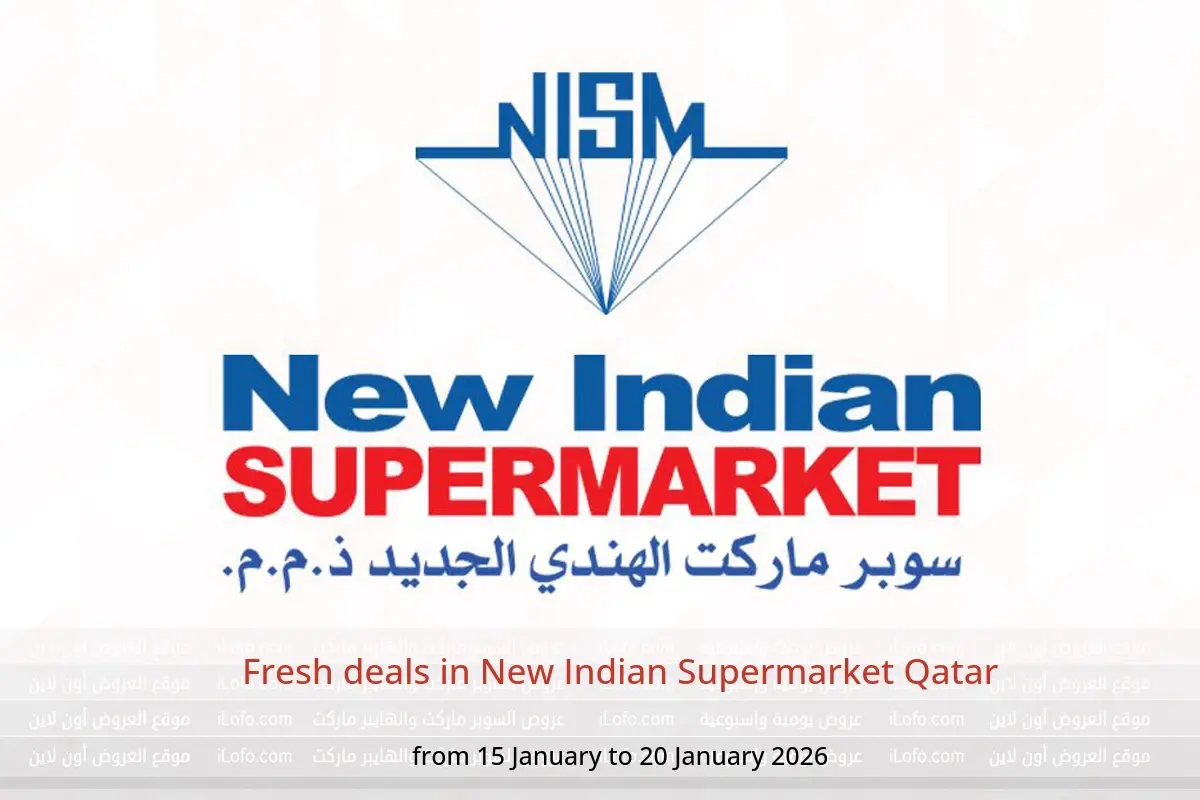 New Indian Supermarket Qatar Offers from 15 to 20 January 2026 Fresh deals - New Indian Supermarket - Qatar - 15 January 2026 – 20 January 2026 - Page 1