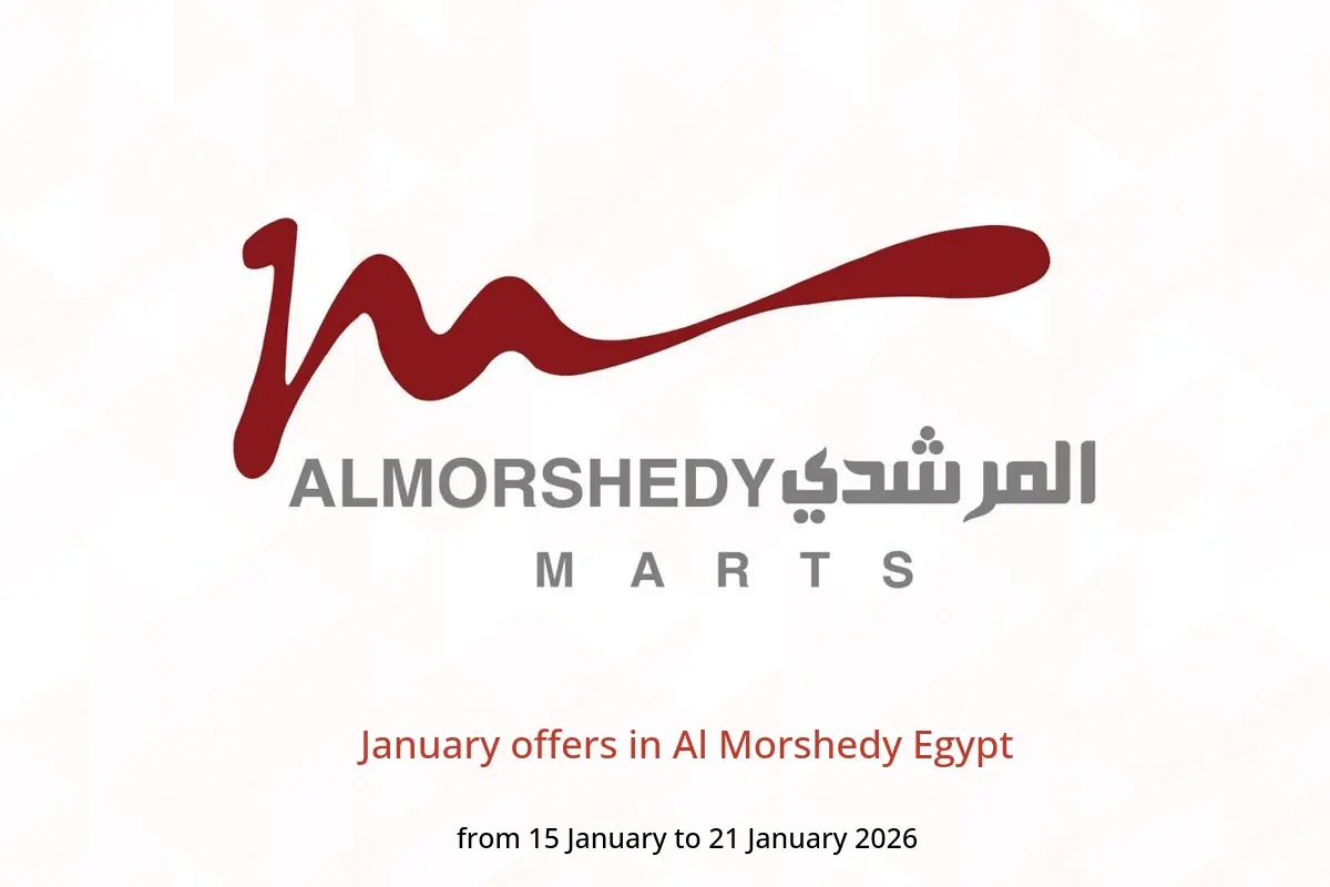 Al Morshedy Egypt Offers from 15 to 21 January 2026 January offers