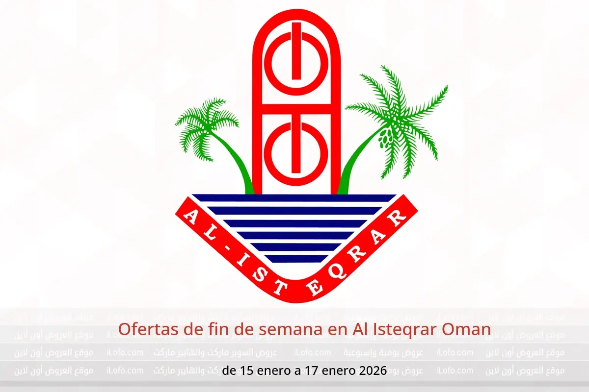 Ofertas de Al Isteqrar Oman de 15 a 17 enero 2026 Ofertas de fin de semana - Al Isteqrar - Oman - 15 enero 2026 – 17 enero 2026 - Página 1
