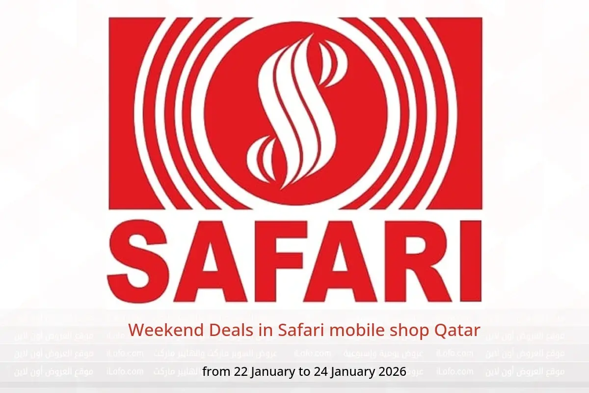 Safari mobile shop Qatar Offers from 22 to 24 January 2026 Weekend Deals - Safari mobile shop - Qatar - 22 January 2026 – 24 January 2026 - Page 1