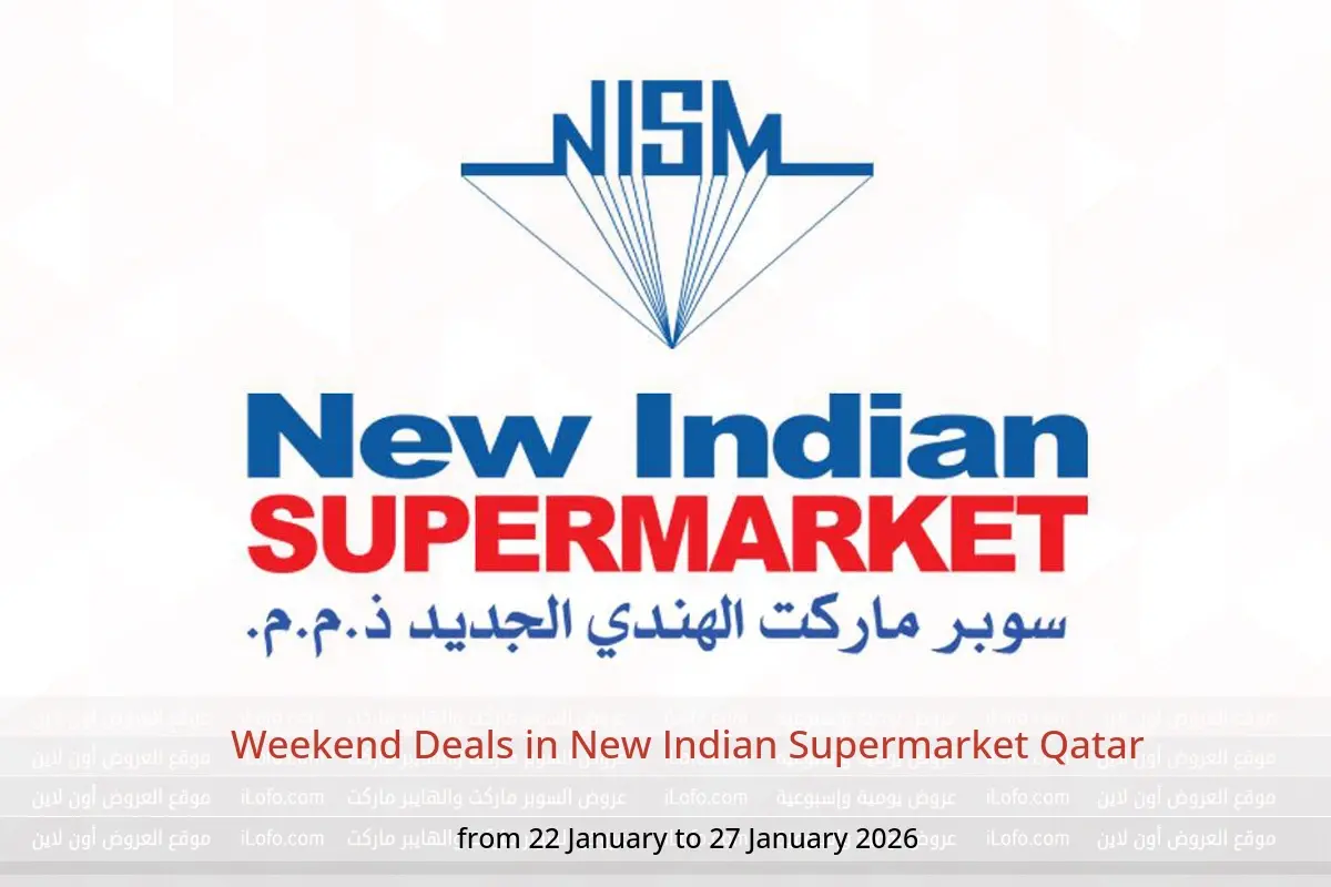 New Indian Supermarket Qatar Offers from 22 to 27 January 2026 Weekend Deals - New Indian Supermarket - Qatar - 22 January 2026 – 27 January 2026 - Page 1