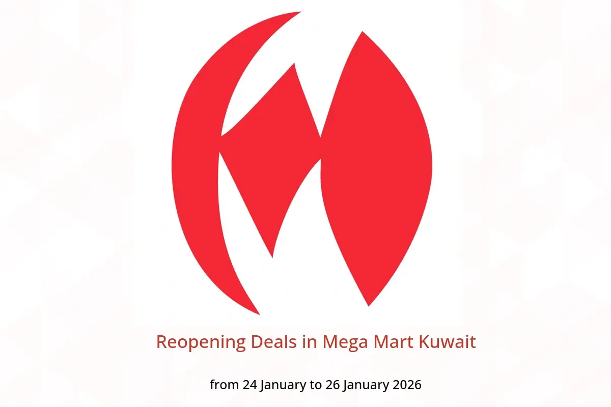 Mega Mart Qatar Offers from 24 to 26 January 2026 Reopening Deals - Mega Mart - Qatar - 24 January 2026 – 26 January 2026 - Page 1