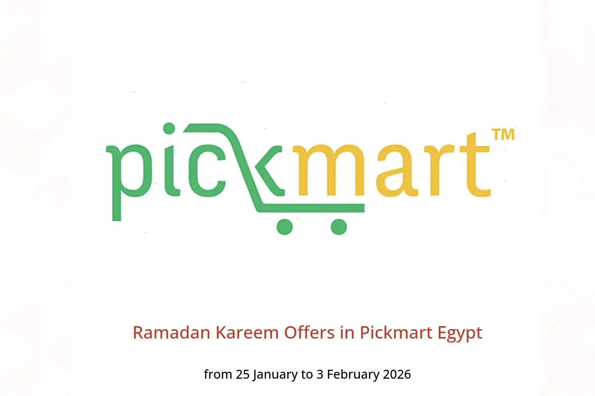 Pickmart Egypt Offers from 25 January to 3 February 2026 Ramadan Kareem Offers - Pickmart - Egypt - 25 January 2026 – 3 February 2026 - Page 1
