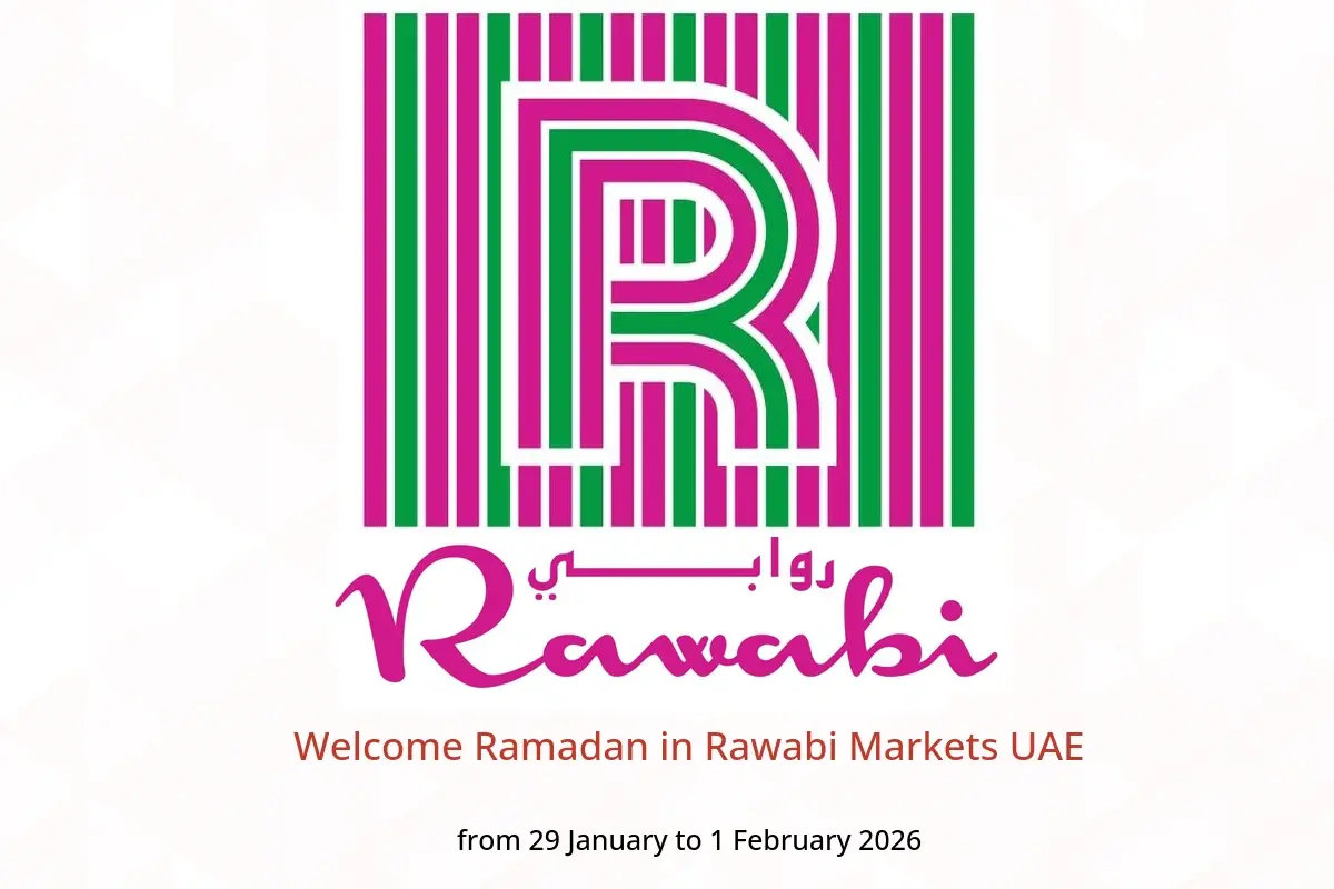 Rawabi Markets UAE Offers from 29 January to 1 February 2026 Welcome Ramadan - Rawabi Markets - UAE - 29 January 2026 – 1 February 2026 - Page 1