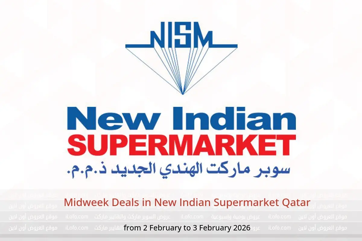 New Indian Supermarket Qatar Offers from 2 to 3 February 2026 Midweek Deals - New Indian Supermarket - Qatar - 2 February 2026 – 3 February 2026 - Page 1