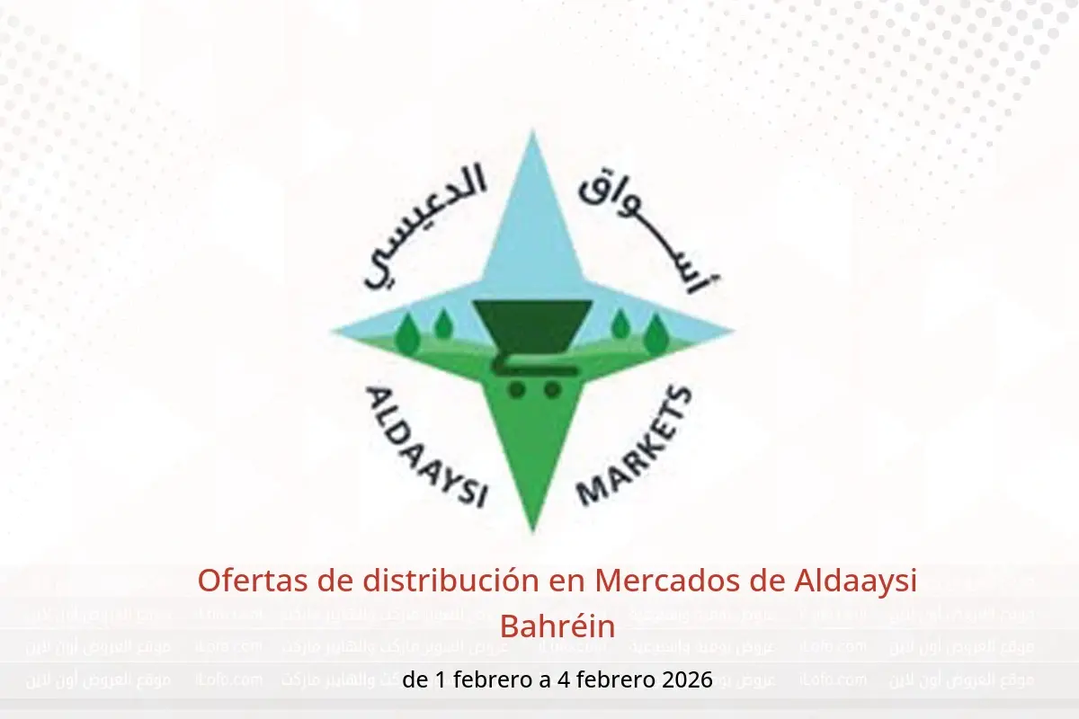 Ofertas de Mercados de Aldaaysi Bahréin de 1 a 4 febrero 2026 Ofertas de distribución - Mercados de Aldaaysi - Bahréin - 1 febrero 2026 – 4 febrero 2026 - Página 1