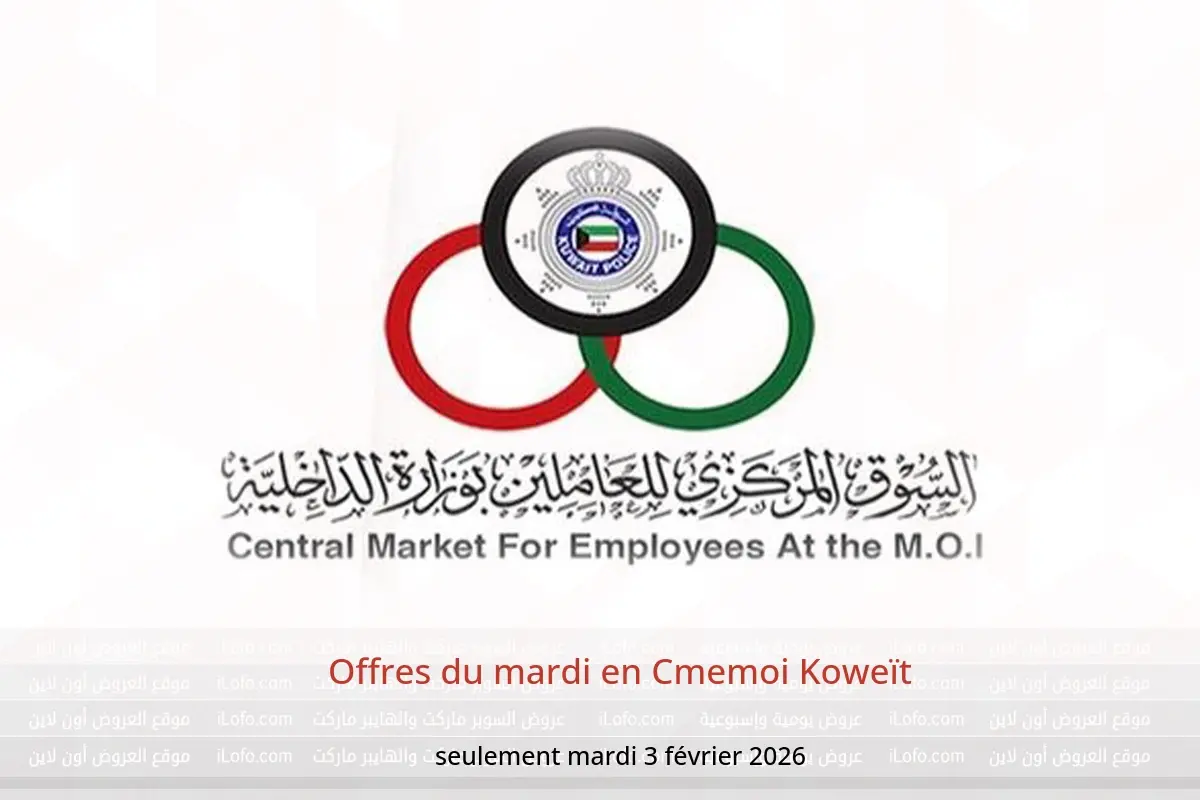 Offres Cmemoi Koweït seulement mardi 3 février Offres du mardi - Cmemoi - Koweït - 3 fevrier 2026 – 3 fevrier 2026 - Page 1