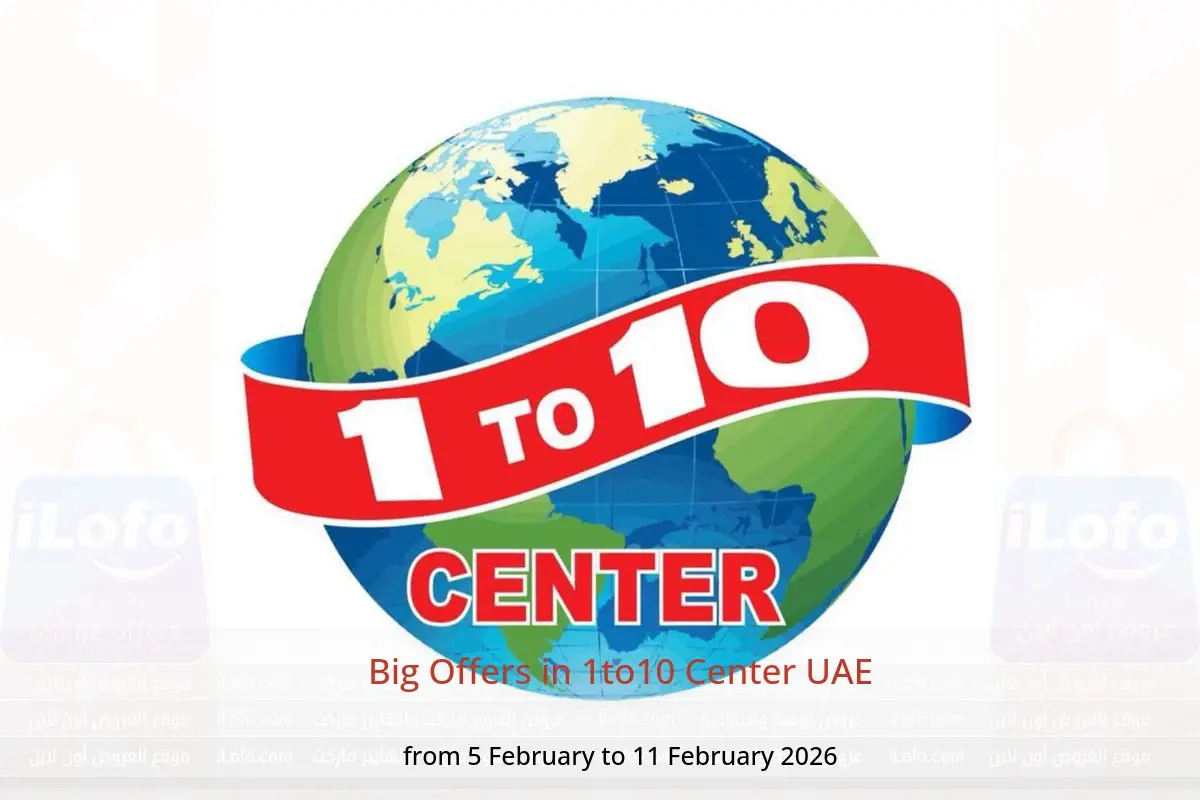 1to10 Center UAE Offers from 5 to 11 February 2026 Big Offers - 1to10 Center - UAE - 5 February 2026 – 11 February 2026 - Page 1