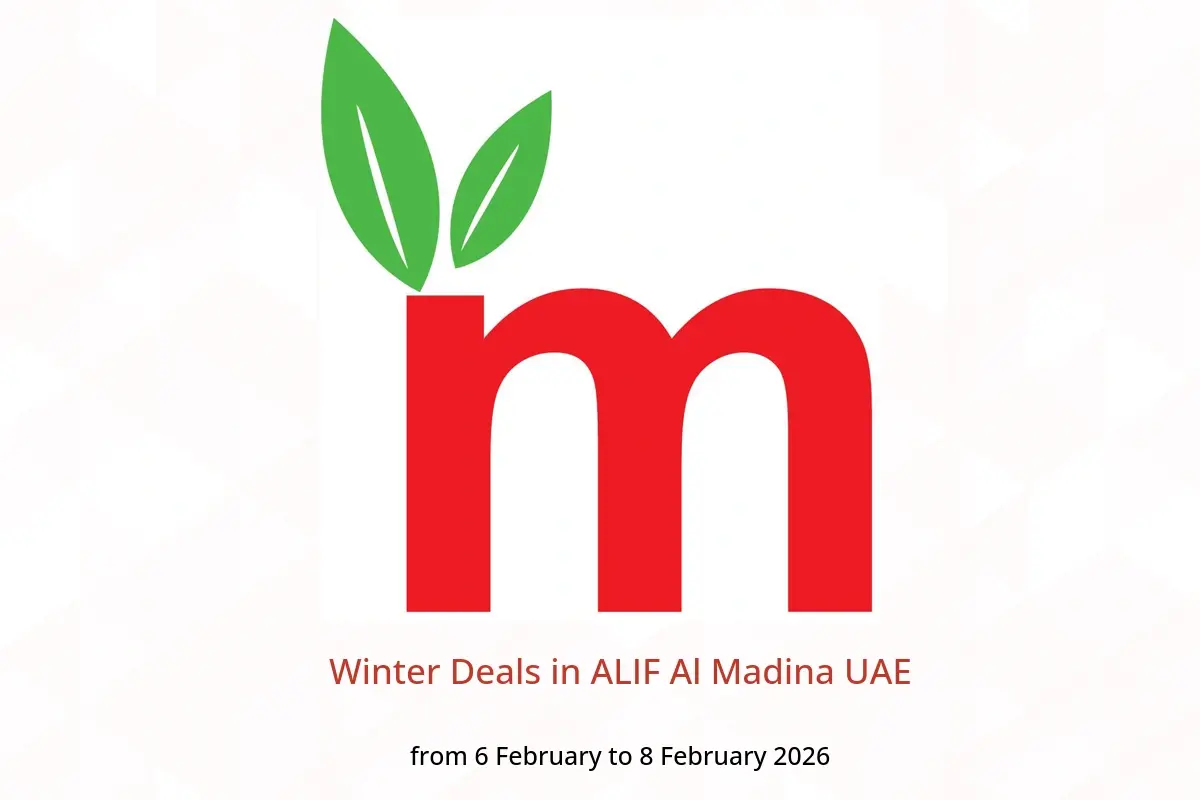 ALIF Al Madina UAE Offers from 6 to 8 February 2026 Winter Deals - ALIF Al Madina - UAE - 6 February 2026 – 8 February 2026 - Page 1