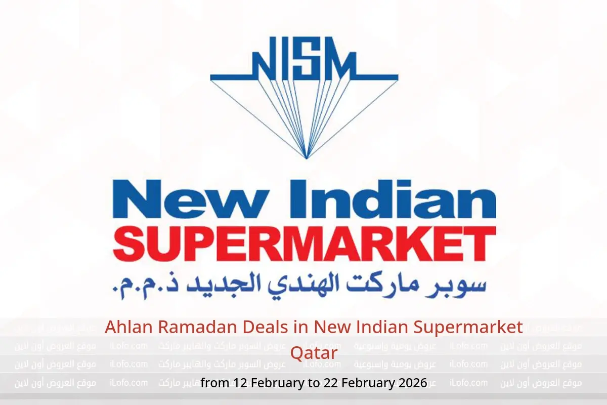 New Indian Supermarket Qatar Offers from 12 to 22 February 2026 Ahlan Ramadan Deals - New Indian Supermarket - Qatar - 12 February 2026 – 22 February 2026 - Page 1