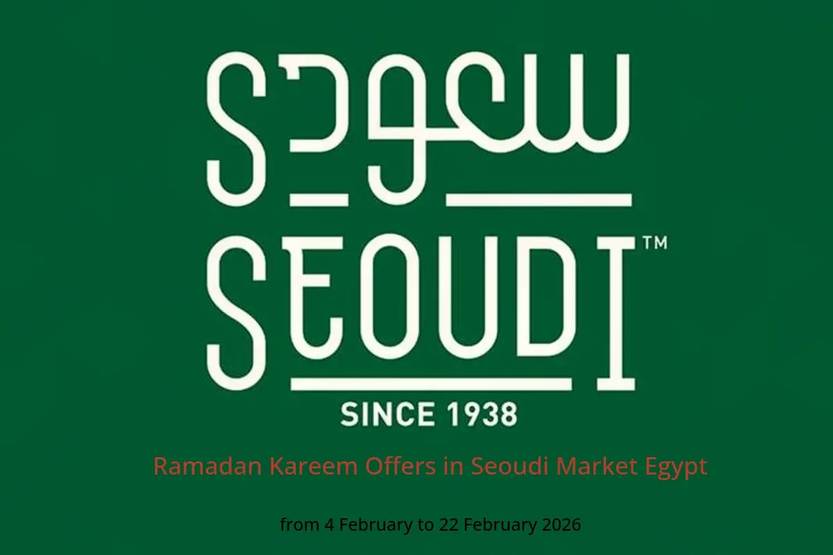 Seoudi Market Egypt Offers from 4 to 22 February 2026 Ramadan Kareem Offers - Seoudi Market - Egypt - 4 February 2026 – 22 February 2026 - Page 1