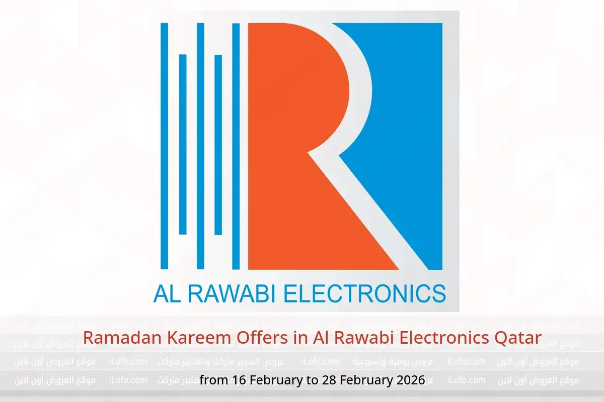 Al Rawabi Electronics Qatar Offers from 16 to 28 February 2026 Ramadan Kareem Offers - Al Rawabi Electronics - Qatar - 16 February 2026 – 28 February 2026 - Page 1