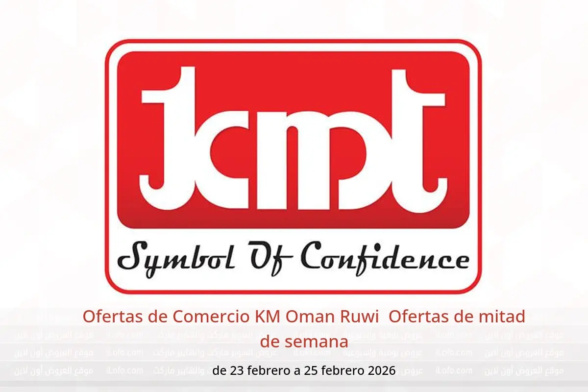 Ofertas de Comercio KM  Ruwi  de 23 a 25 febrero Ofertas de mitad de semana - Comercio KM - Oman - 23 febrero 2026 – 25 febrero 2026 - Página 1