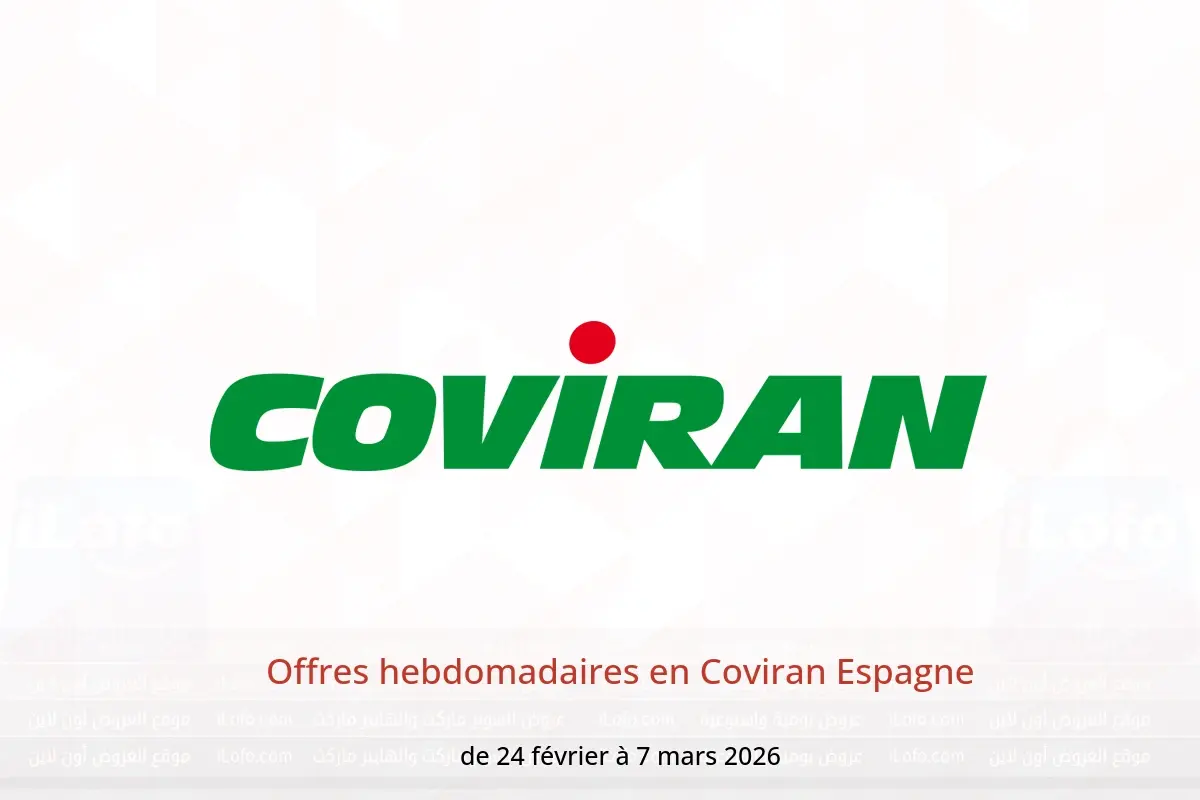 Offres Coviran Espagne de 24 février à 7 mars 2026 Offres hebdomadaires - Coviran - Espagne - 24 fevrier 2026 – 7 mars 2026 - Page 1