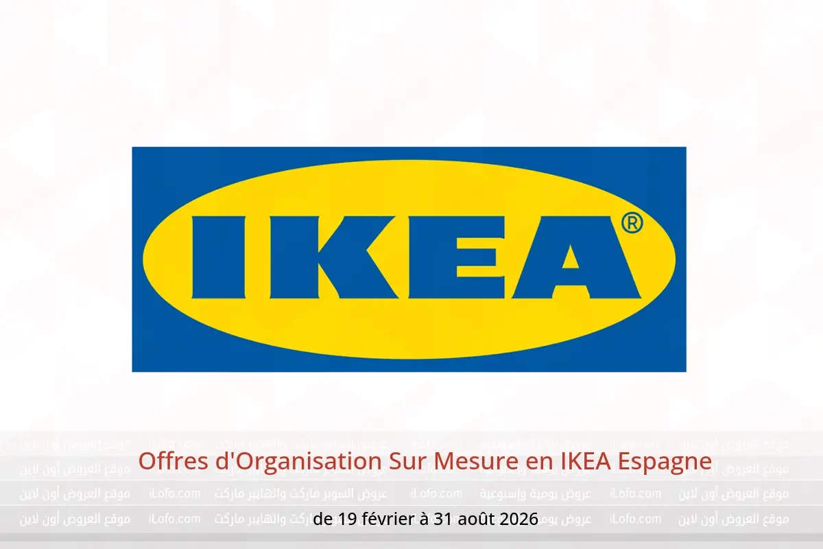 Offres IKEA Espagne de 19 février à 31 août 2026 Offres d'Organisation Sur Mesure - IKEA - Espagne - 19 fevrier 2026 – 31 aout 2026 - Page 1