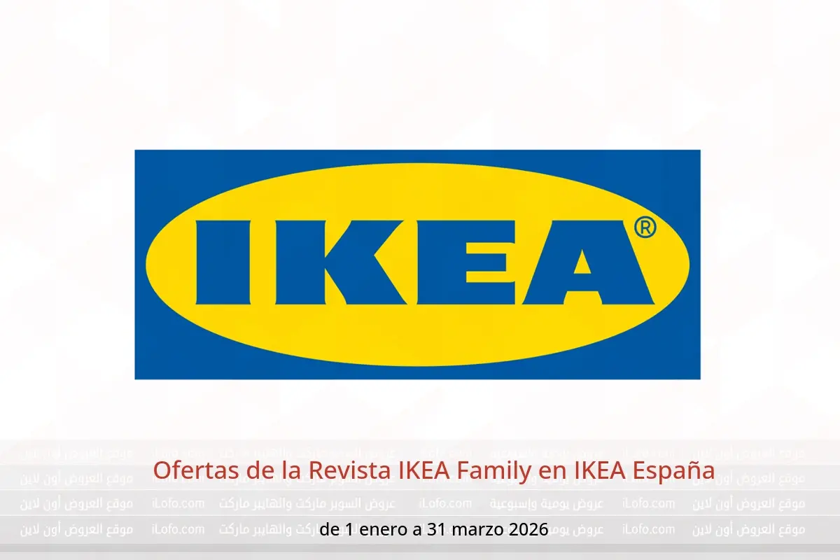 Ofertas de IKEA España de 1 enero a 31 marzo 2026 Ofertas de la Revista IKEA Family - IKEA - España - 1 enero 2026 – 31 marzo 2026 - Página 1