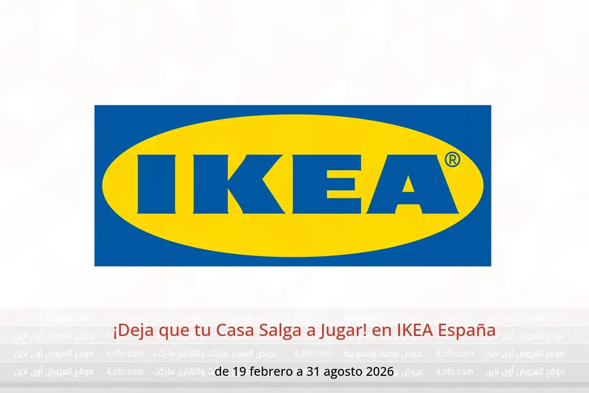 Ofertas de IKEA España de 19 febrero a 31 agosto 2026 ¡Deja que tu Casa Salga a Jugar! - IKEA - España - 19 febrero 2026 – 31 agosto 2026 - Página 1