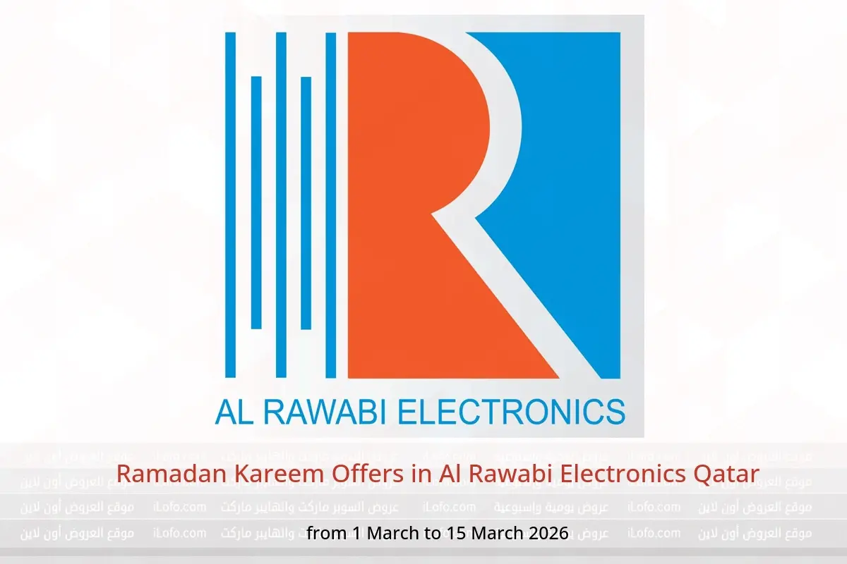Al Rawabi Electronics Qatar Offers from 1 to 15 March 2026 Ramadan Kareem Offers - Al Rawabi Electronics - Qatar - 1 March 2026 – 15 March 2026 - Page 1
