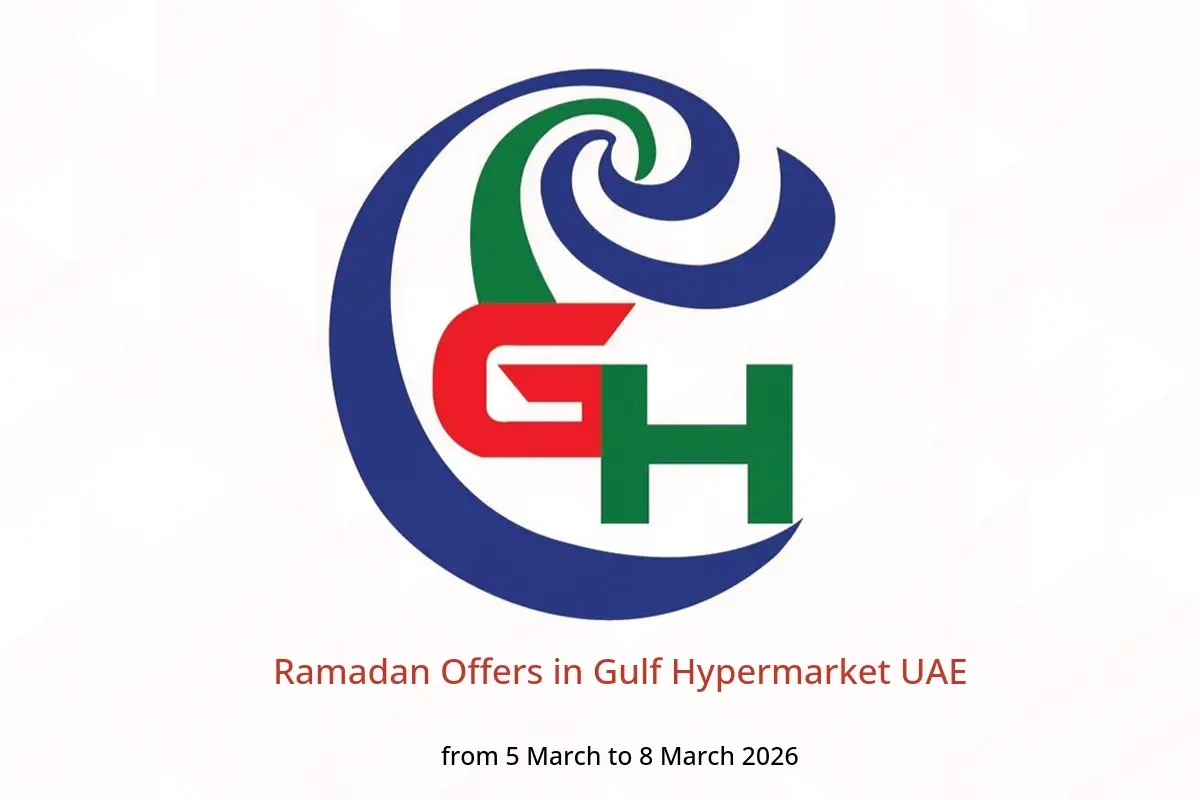 Gulf Hypermarket UAE Offers from 5 to 8 March 2026 Ramadan Offers - Gulf Hypermarket - UAE - 5 March 2026 – 8 March 2026 - Page 1