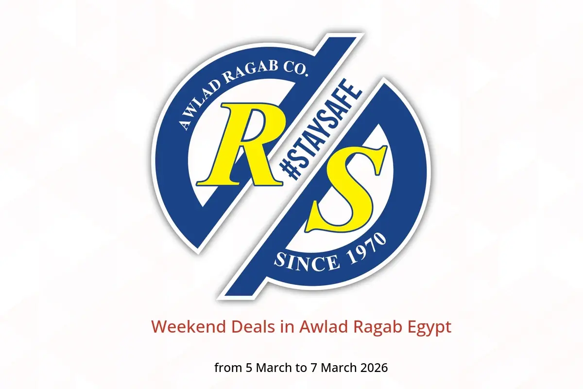 Awlad Ragab Egypt Offers from 5 to 7 March 2026 Weekend Deals - Awlad Ragab - Egypt - 5 March 2026 – 7 March 2026 - Page 1