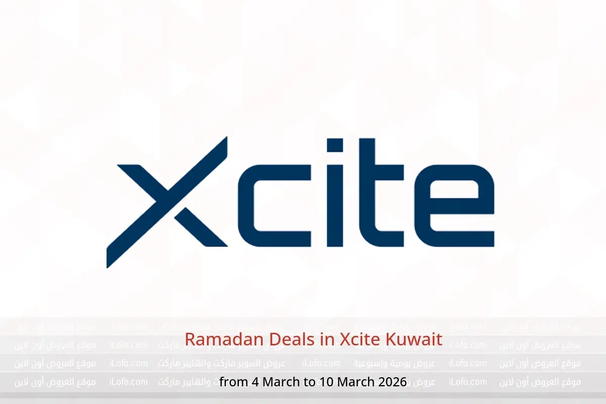 Xcite Kuwait Offers from 4 to 10 March 2026 Ramadan Deals - Xcite - Kuwait - 4 March 2026 – 10 March 2026 - Page 1
