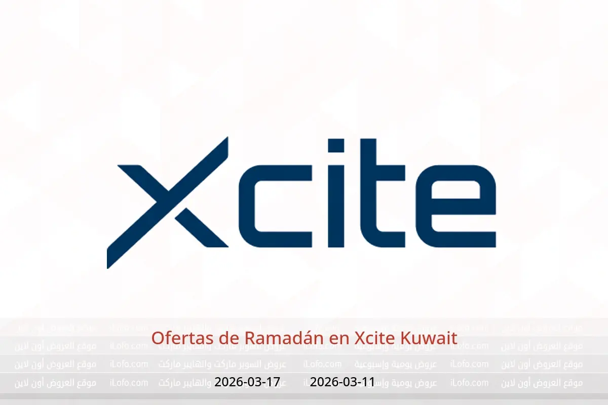 Ofertas de Xcite Kuwait de 11 a 17 marzo 2026 Ofertas de Ramadán - Xcite - Kuwait - 11 marzo 2026 – 17 marzo 2026 - Página 1