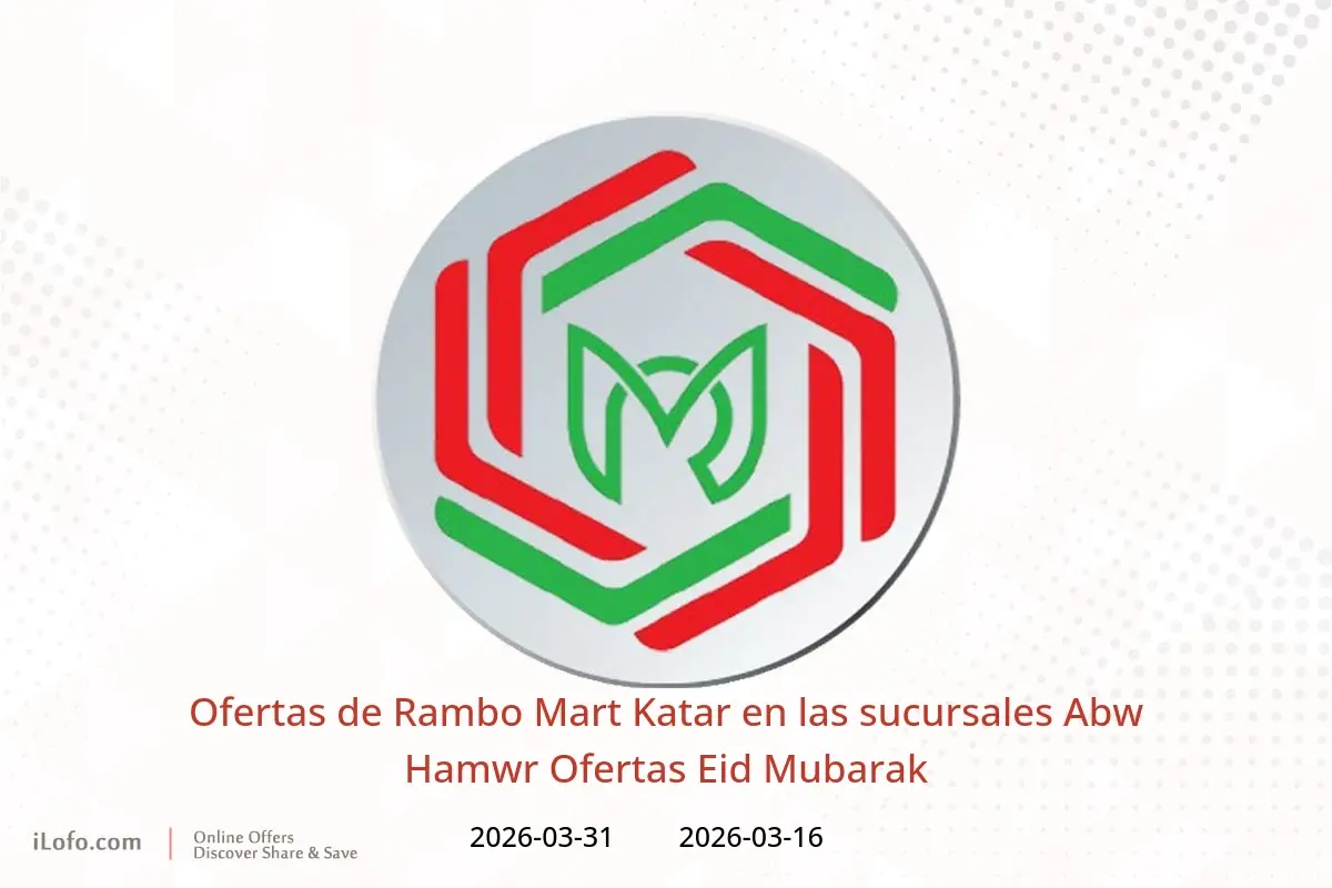Ofertas de Rambo Mart Abw Hamwr de 16 a 31 marzo 2026 Ofertas Eid Mubarak - Rambo Mart - Katar - 16 marzo 2026 – 31 marzo 2026 - Página 1