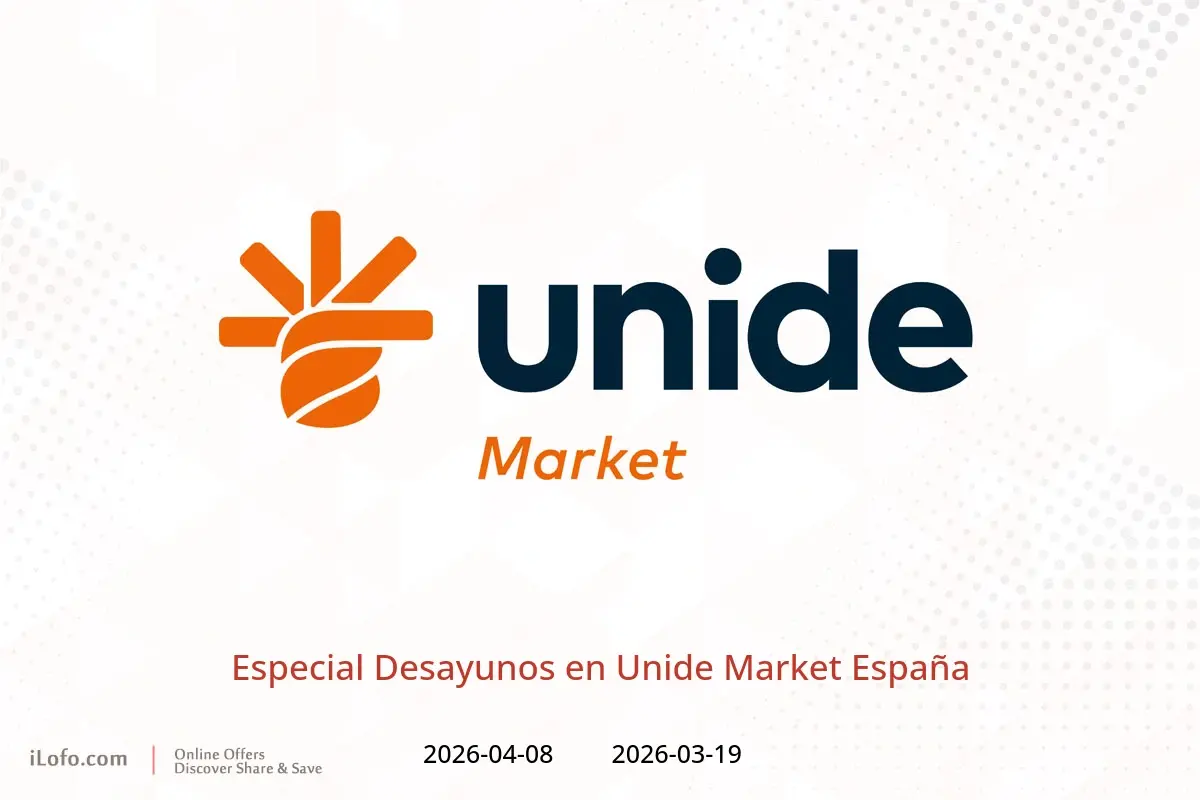 Ofertas de Unide Market España de 19 marzo a 8 abril 2026 Especial Desayunos - Unide Market - España - 19 marzo 2026 – 8 abril 2026 - Página 1