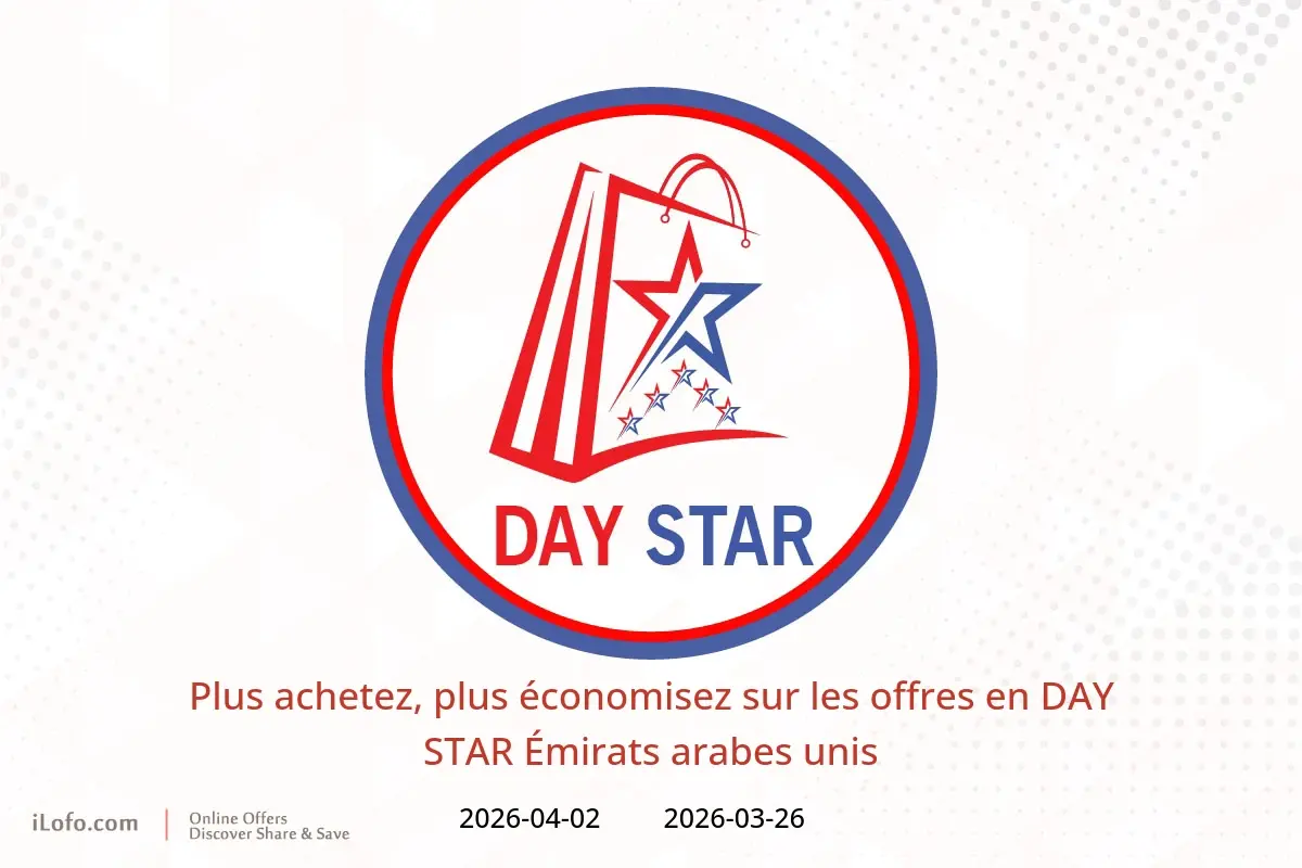 Offres DAY STAR Émirats arabes unis de 26 mars à 2 avril 2026 Plus achetez, plus économisez sur les offres - DAY STAR - Émirats arabes unis - 26 mars 2026 – 2 avril 2026 - Page 1