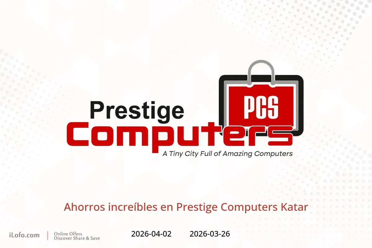 Ofertas de Prestige Computers Katar de 26 marzo a 2 abril 2026 Ahorros increíbles - Prestige Computers - Katar - 26 marzo 2026 – 2 abril 2026 - Página 1