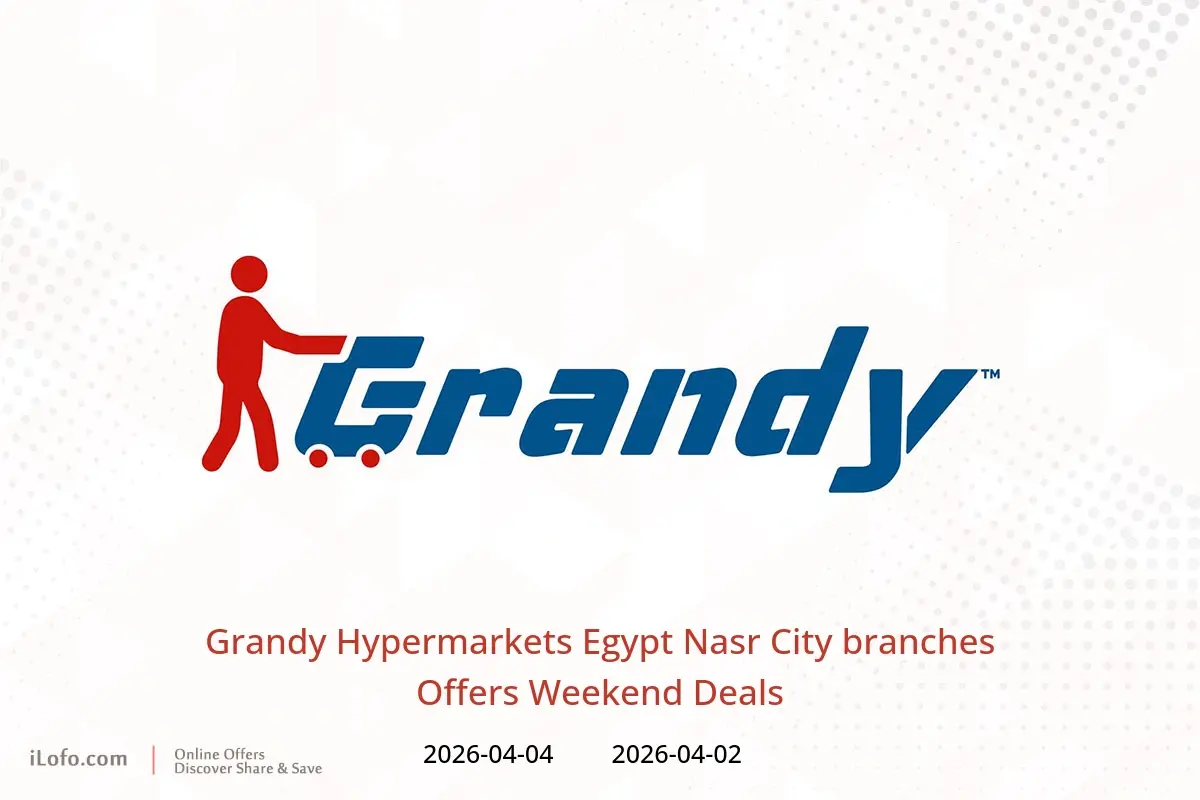 Grandy Hypermarkets offers in Nasr City from 2 to 4 April 2026 Weekend Deals - Grandy - Egypt - 2 April 2026 – 4 April 2026 - Page 1