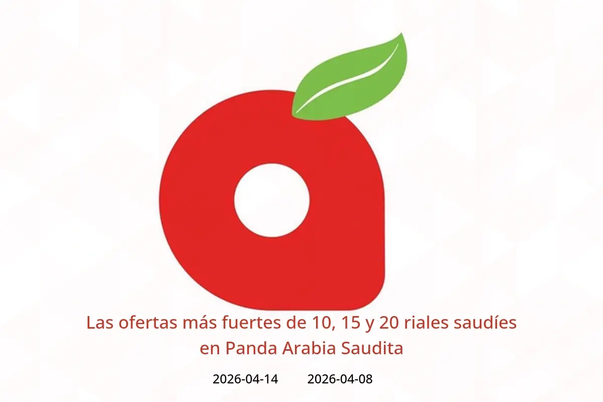 Ofertas de Panda Arabia Saudita de 20 a 26 Shawwal 1447 AH (8 – 14 abril 2026) Las ofertas más fuertes de 10, 15 y 20 riales saudíes - Panda - Arabia Saudita - 8 abril 2026 – 14 abril 2026 - Página 1