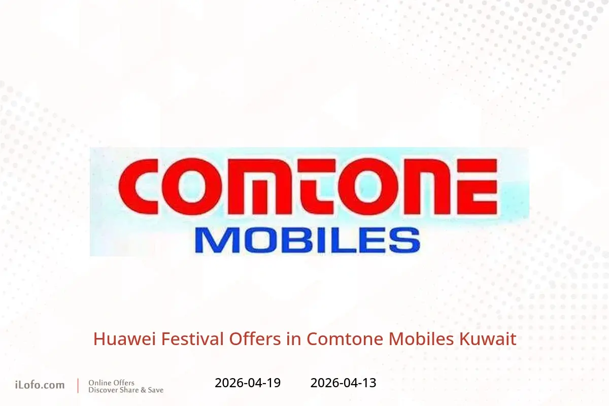 Comtone Mobiles Kuwait offers from 13 to 19 April 2026 Huawei Festival Offers - Comtone Mobiles - Kuwait - 13 April 2026 – 19 April 2026 - Page 1