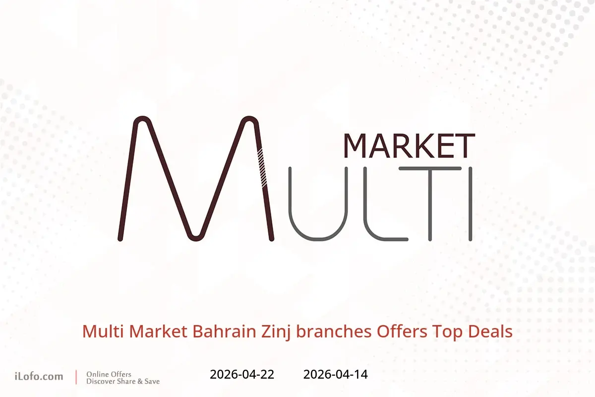 Multi Market Bahrain offers in Zinj from 14 to 22 April 2026 Top Deals - Multi Market - Bahrain - 14 April 2026 – 22 April 2026 - Page 1
