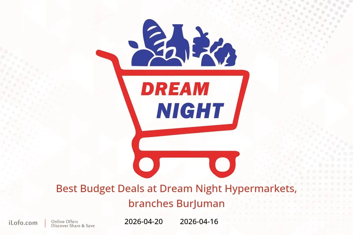 Best Budget Deals at Dream Night Hypermarkets, branches BurJuman, from 16 to 20 April 2026 - Dream Night - UAE - 16 April 2026 – 20 April 2026 - Page 1