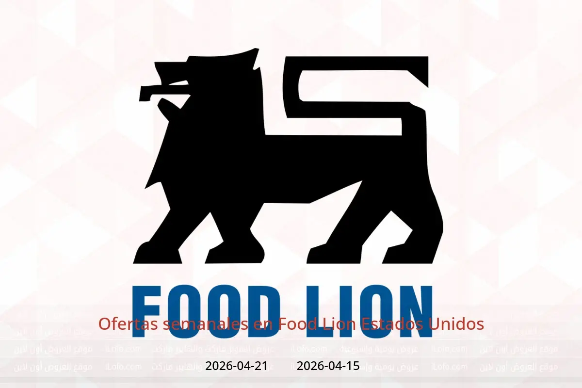 Ofertas de Food Lion Estados Unidos de 15 a 21 abril 2026 Ofertas semanales - Food Lion - Estados Unidos - 15 abril 2026 – 21 abril 2026 - Página 1