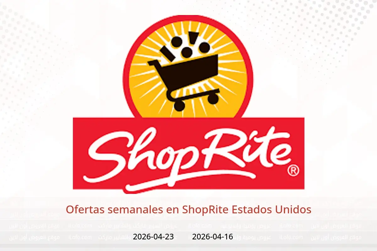 Ofertas de ShopRite Estados Unidos de 16 a 23 abril 2026 Ofertas semanales - ShopRite - Estados Unidos - 16 abril 2026 – 23 abril 2026 - Página 1