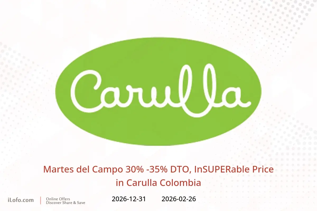 Carulla Colombia offers from 26 February to 31 December 2026 Martes del Campo 30% -35% DTO, InSUPERable Price - Carulla - Colombia - 26 February 2026 – 31 December 2026 - Page 1
